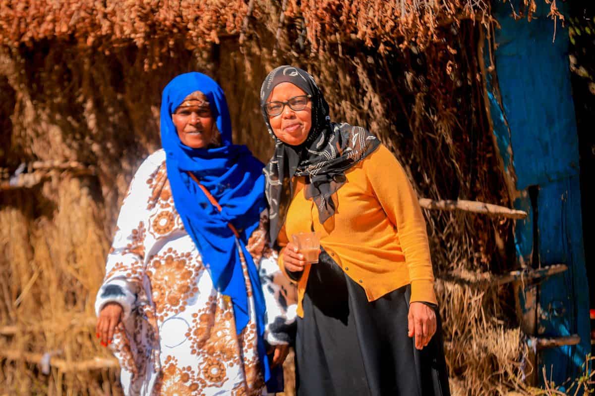 Amina and Luul Siciid Jaamac